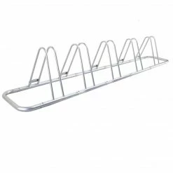 99bikes.co.nz Storage Solutions Bike Storage Stand 5 Bikes Silver