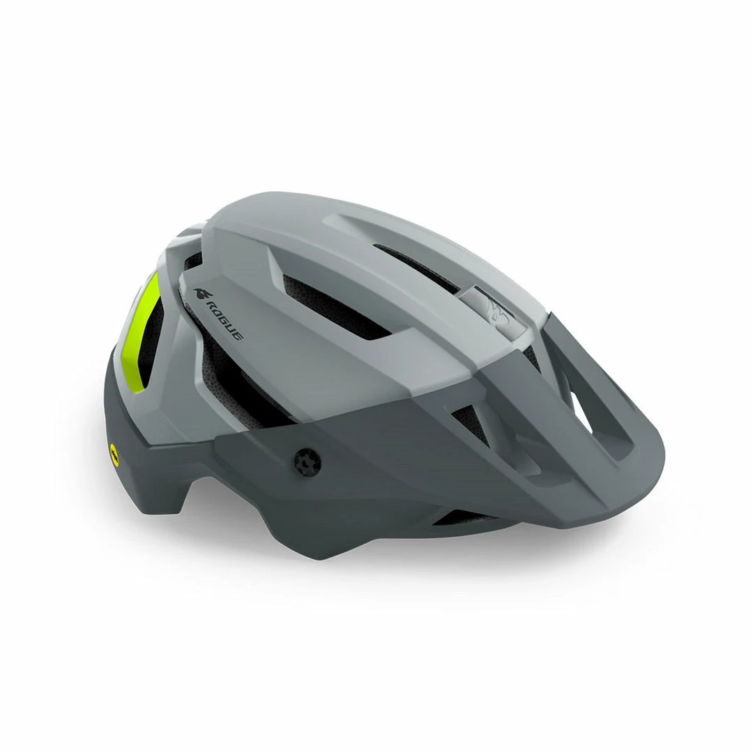 Bluegrass Rogue MIPS MTB Helmet Grey Fluro/Yellow Helmets 4 Bluegrass Rogue MIPS MTB Helmet Grey Fluro/Yellow Helmets