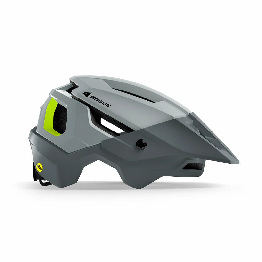Bluegrass Rogue MIPS MTB Helmet Grey Fluro/Yellow Helmets 2 Bluegrass Rogue MIPS MTB Helmet Grey Fluro/Yellow Helmets