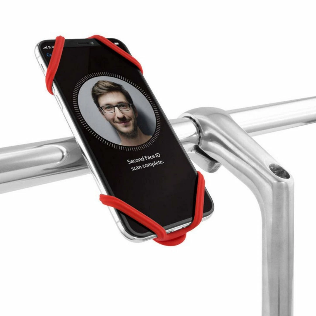 Bone Sport Biketie 2 Phone Holder H/Bar Red 2 Bone Sport Biketie 2 Phone Holder H/Bar Red