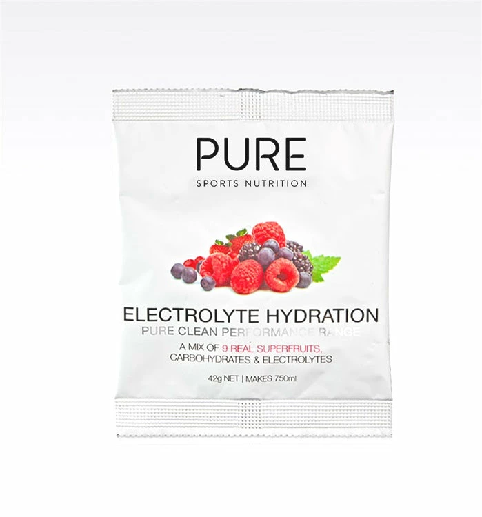 PURE Electrolyte Hydration Sachet 42g SuperFruits 1 PURE Electrolyte Hydration Sachet 42g SuperFruits