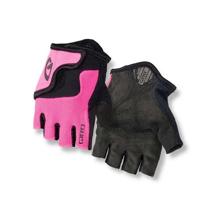 Giro Gloves Bravo Jr Kids SF Pink/Black SM Accessories 1 Giro Gloves Bravo Jr Kids SF Pink/Black SM Accessories