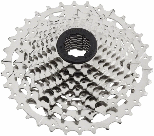 Microshift Cassette Chrome Plated 11-36 9-Speed 1 Microshift Cassette Chrome Plated 11-36 9-Speed