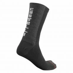 Castelli Bandito 18 Summer Merino Wool Socks Black Apparel
