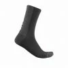 Castelli Bandito 18 Summer Merino Wool Socks Black Apparel