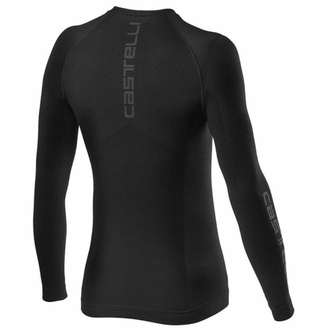 Castelli Core Seamless Base Layer Long Sleeve Black 2 Castelli Core Seamless Base Layer Long Sleeve Black