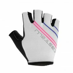 Castelli Dolcissima 2 Women's Glove Ivory / Pink Apparel