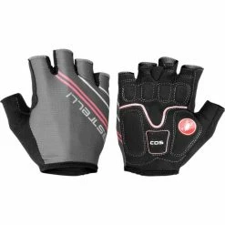 Castelli Dolcissima 2 Women’s Gloves Dark Grey & Pink
