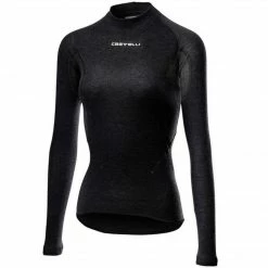 Castelli Flanders 2 Women’s Warm Long Sleeve Base Layer Black