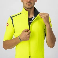 Apparel Castelli Gabba Ros Short Sleeve Jersey Yellow