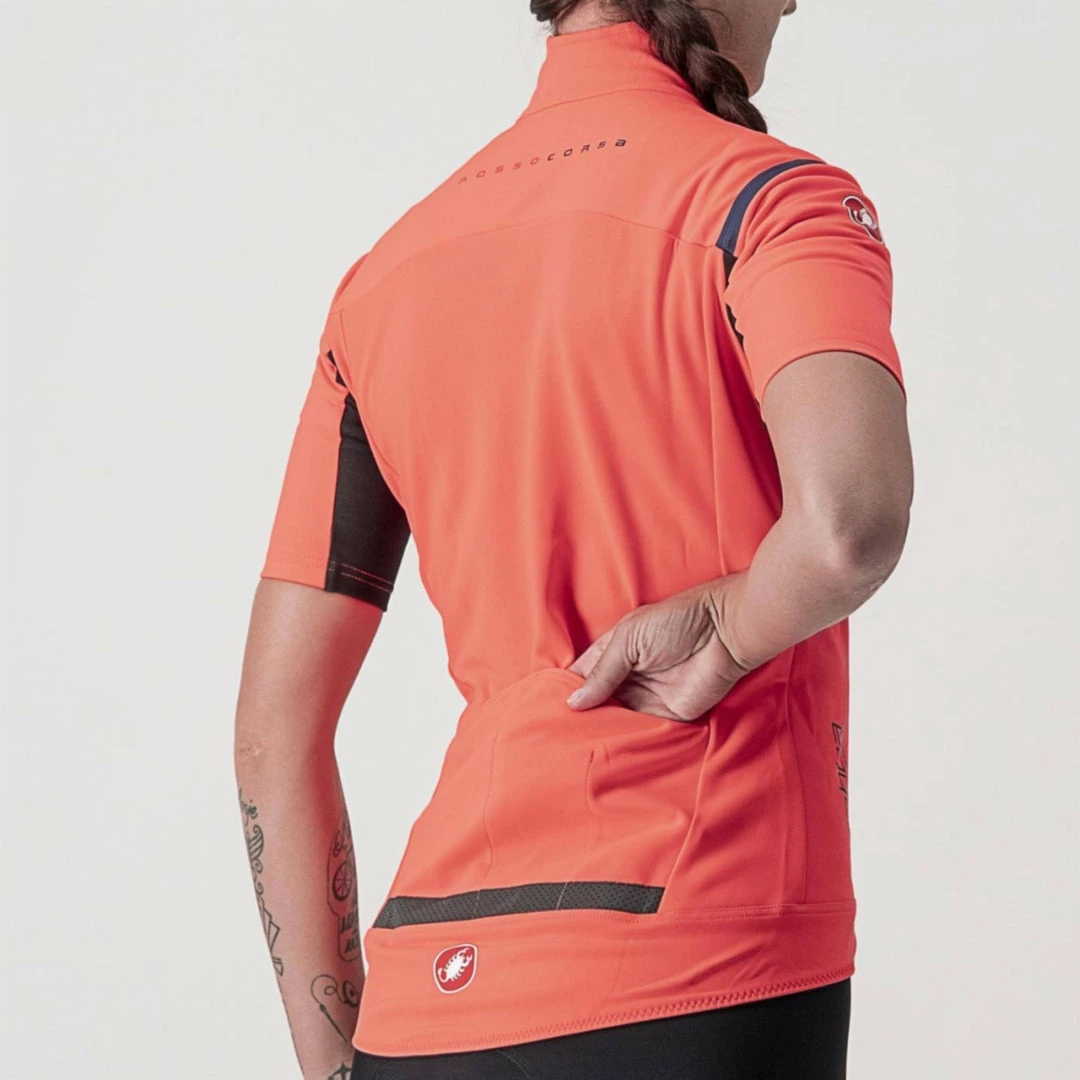 Apparel Castelli Gabba Ros Women’s Short Sleeve Jersey Pink 6 Apparel Castelli Gabba Ros Women’s Short Sleeve Jersey Pink