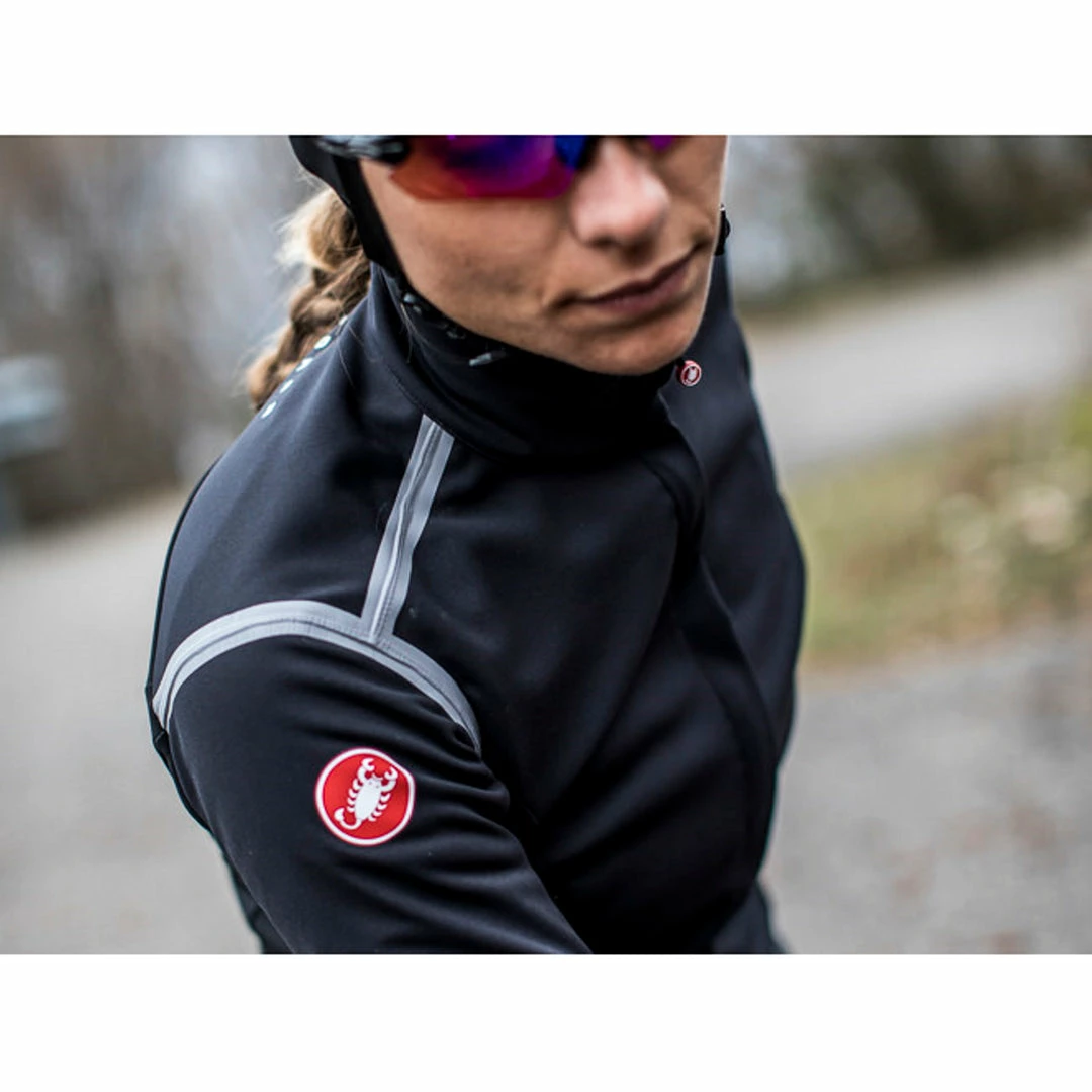 Castelli Perefetto Ros Women’s Long Sleeve Jacket Brilliant Pink 6 Castelli Perefetto Ros Women’s Long Sleeve Jacket Brilliant Pink