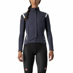 Castelli Perefetto Ros Women’s Long Sleeve Jacket Dark Steel Blue