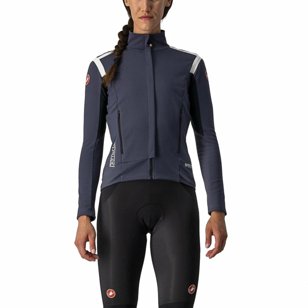 Castelli Perefetto Ros Women’s Long Sleeve Jacket Dark Steel Blue 1 Castelli Perefetto Ros Women’s Long Sleeve Jacket Dark Steel Blue