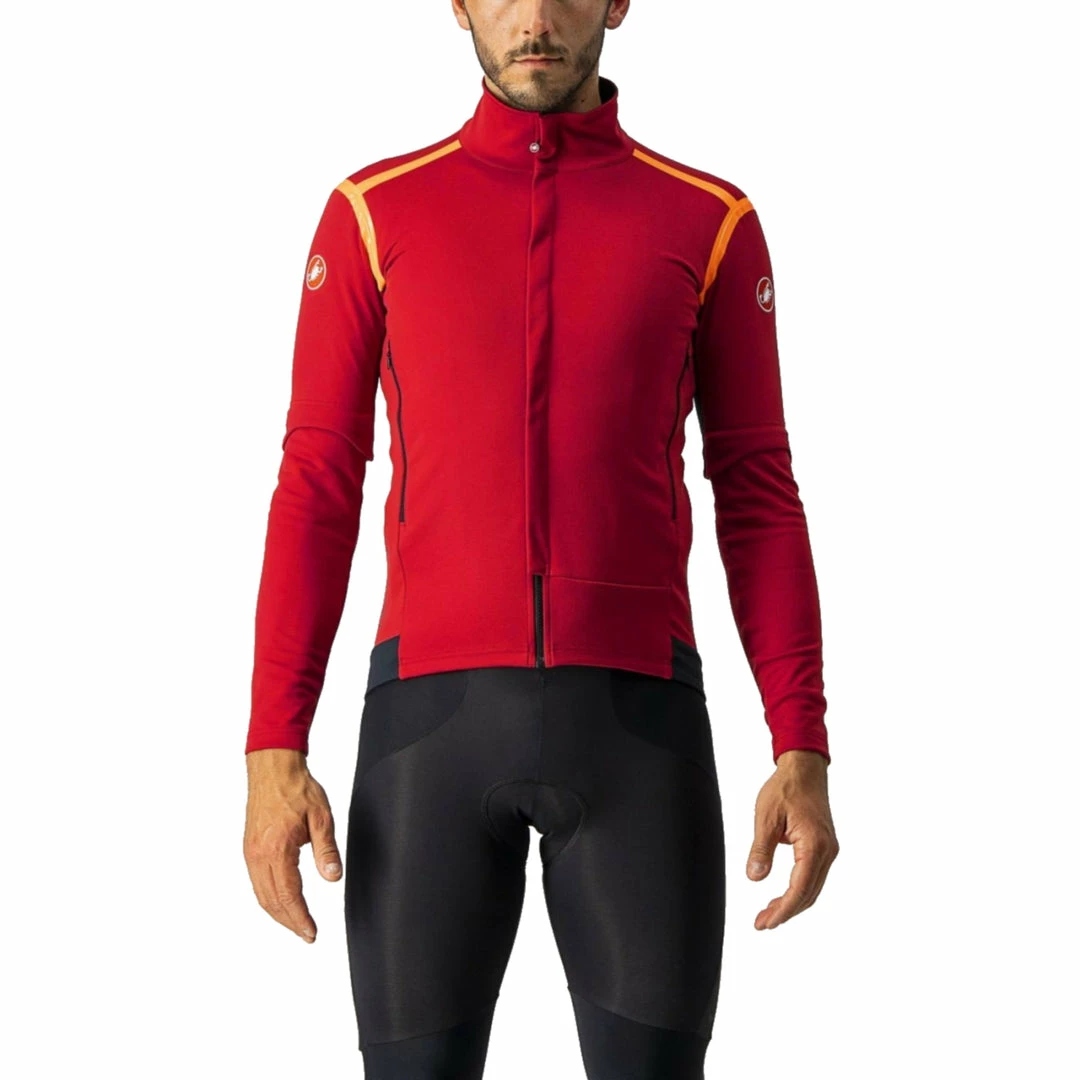 Castelli Perfetto RoS Convertible Jacket Pro Red 1 Castelli Perfetto RoS Convertible Jacket Pro Red