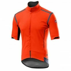 Castelli Perfetto RoS Convertible Jacket Orange Apparel
