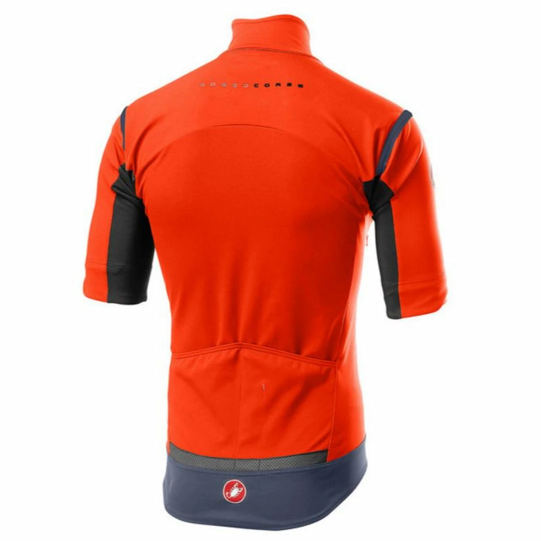 Castelli Perfetto RoS Convertible Jacket Orange Apparel 4 Castelli Perfetto RoS Convertible Jacket Orange Apparel