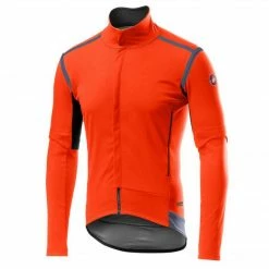 Castelli Perfetto RoS Convertible Jacket Orange Apparel