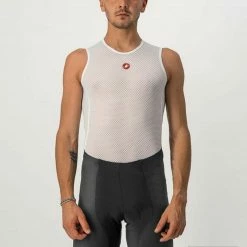 Apparel Castelli Pro Issue Sleeveless Baselayer Men’s White