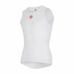Apparel Castelli Pro Issue Sleeveless Baselayer Men’s White