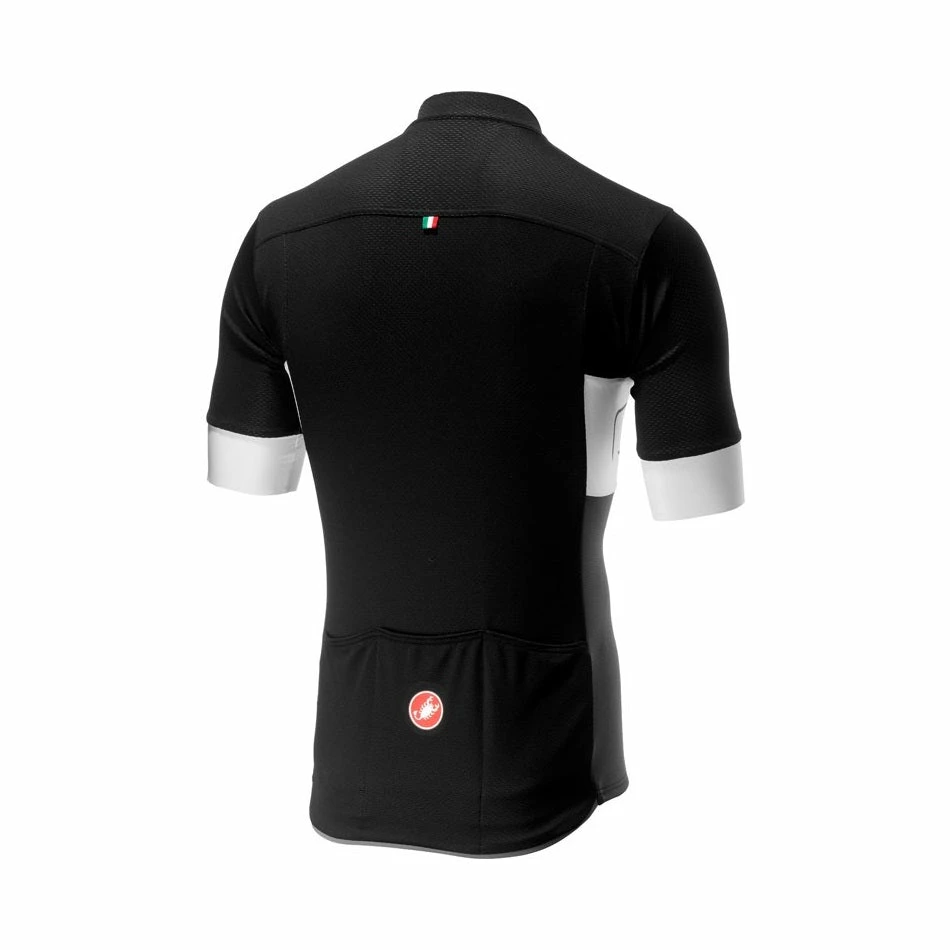 Apparel Castelli Prologo VI Jersey Black With Ivory & Dark Grey 2 Apparel Castelli Prologo VI Jersey Black With Ivory & Dark Grey