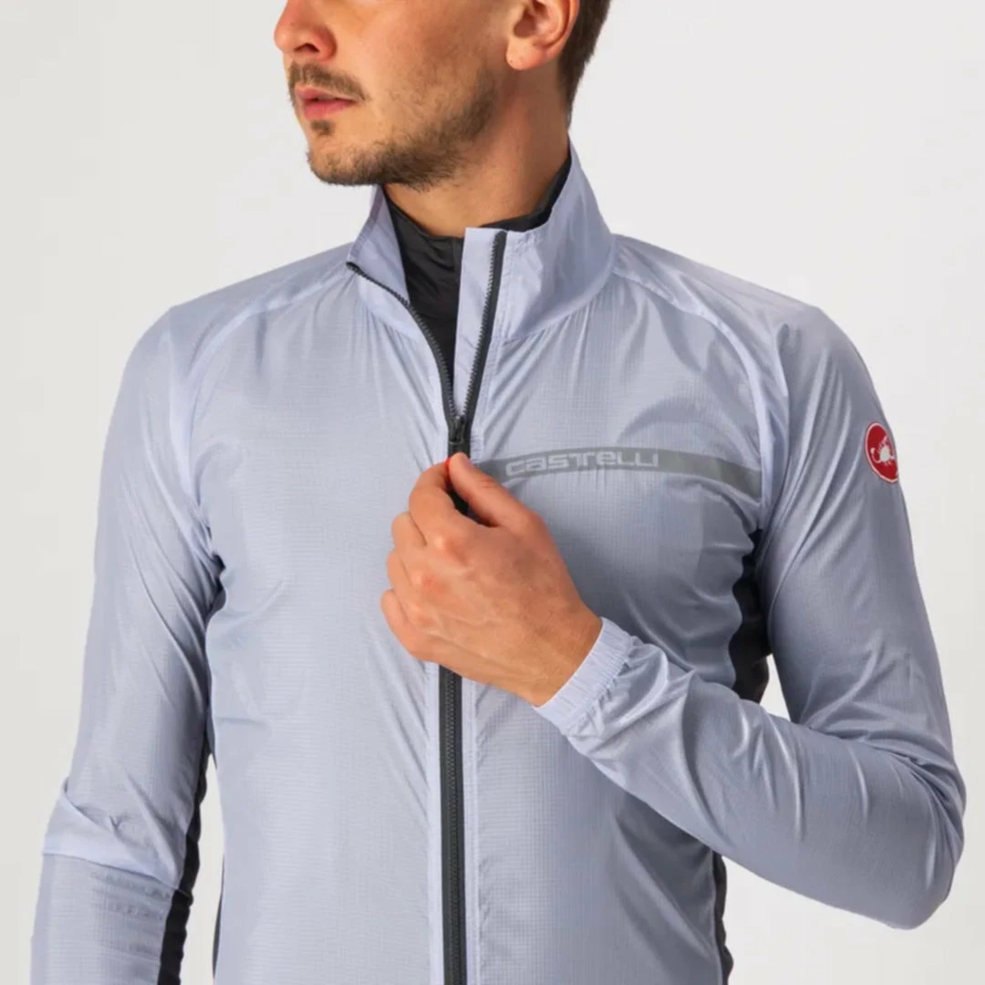 Apparel Castelli Squadra Stretch Jacket Silver Grey 4 Apparel Castelli Squadra Stretch Jacket Silver Grey