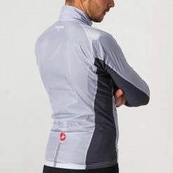 Apparel Castelli Squadra Stretch Jacket Silver Grey 12 Apparel Castelli Squadra Stretch Jacket Silver Grey