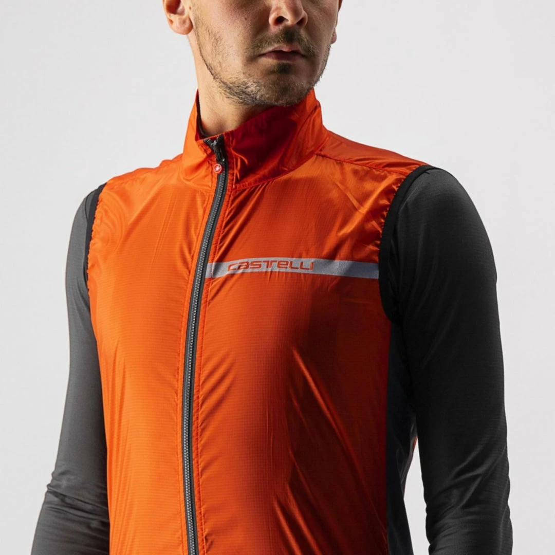 Apparel Castelli Squadra Stretch Vest Fiery Red 6 Apparel Castelli Squadra Stretch Vest Fiery Red