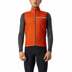 Apparel Castelli Squadra Stretch Vest Fiery Red