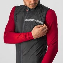 Apparel Castelli Squadra Stretch Vest Light Black 11 Apparel Castelli Squadra Stretch Vest Light Black