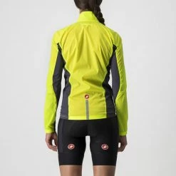 Apparel Castelli Squadra Stretch Women’s Jacket Yellow 7 Apparel Castelli Squadra Stretch Women’s Jacket Yellow