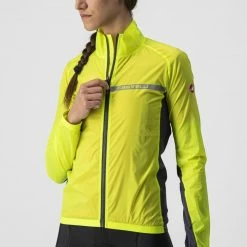 Apparel Castelli Squadra Stretch Women’s Jacket Yellow