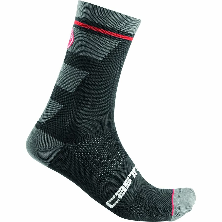 Apparel Castelli Trofeo 15 Socks Black 1 Apparel Castelli Trofeo 15 Socks Black