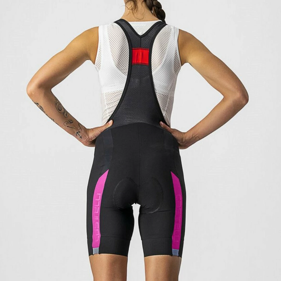 Apparel Castelli Velocissima 2 Women’s Bibshorts Black/Pink Fluro 2 Apparel Castelli Velocissima 2 Women’s Bibshorts Black/Pink Fluro