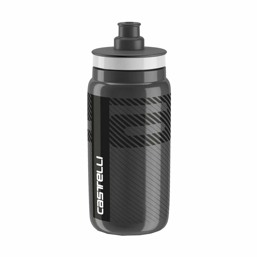 Accessories Castelli Fly Team Water Bottle Anthracite 1 Accessories Castelli Fly Team Water Bottle Anthracite