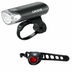 Cateye Light Set EL135 And Orb LD160