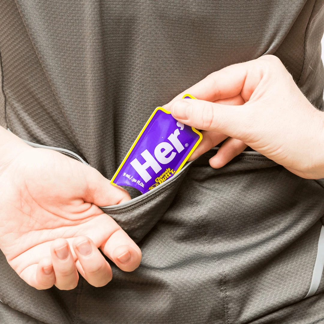 Chamois Butt'r Cream Her' Single Serve (9ml) Accessories 2 Chamois Butt'r Cream Her' Single Serve (9ml) Accessories