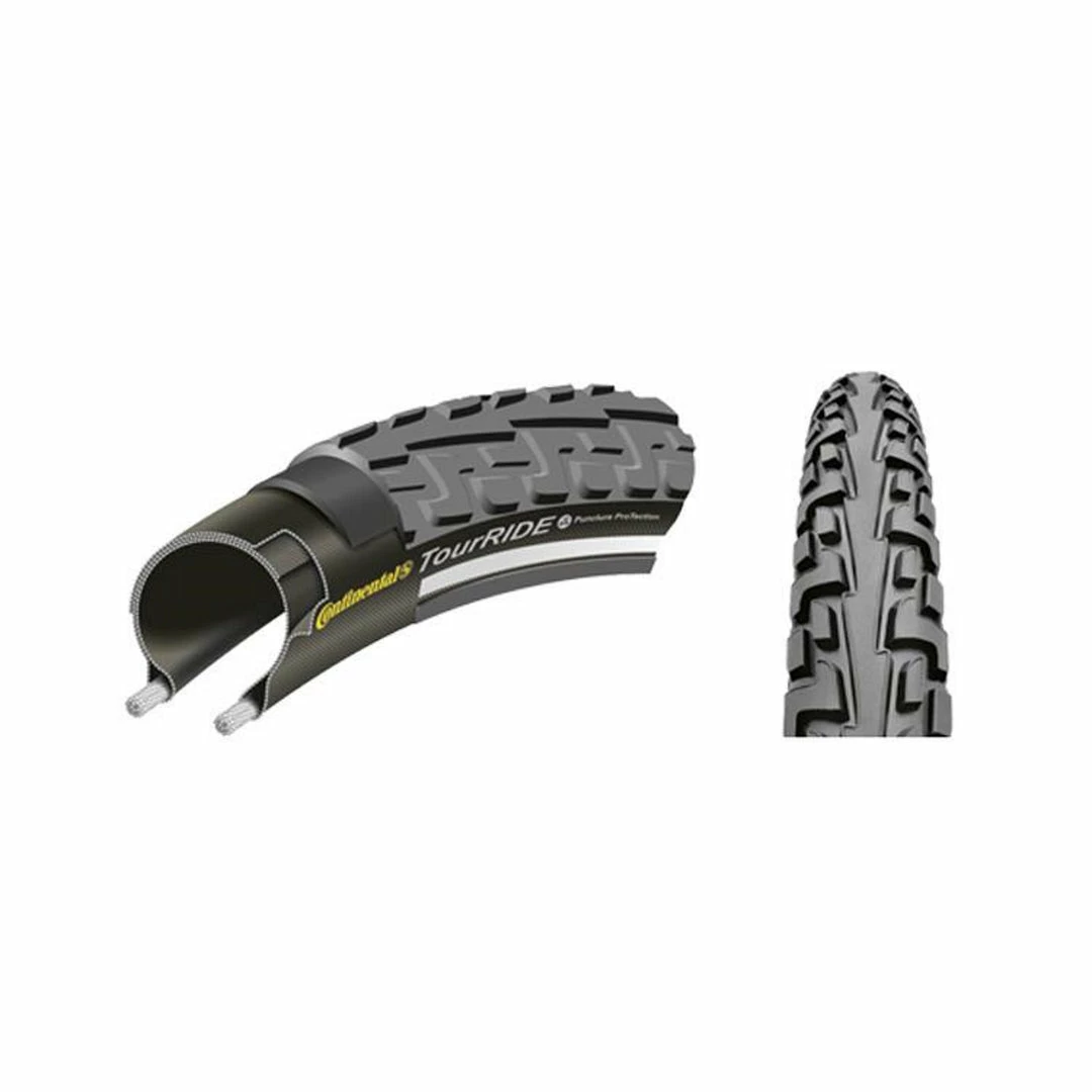 Parts & Maintenance Continental Tyre 26x1.1/2 584x42 Ridetour 2 Parts & Maintenance Continental Tyre 26x1.1/2 584x42 Ridetour