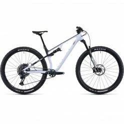 Bikes Cube AMS ONE11 C:68X Pro XC Race Bike Flash White 'n' Carbon (2022)