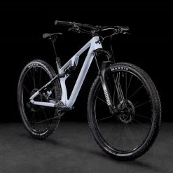 Bikes Cube AMS ONE11 C:68X Pro XC Race Bike Flash White 'n' Carbon (2022)