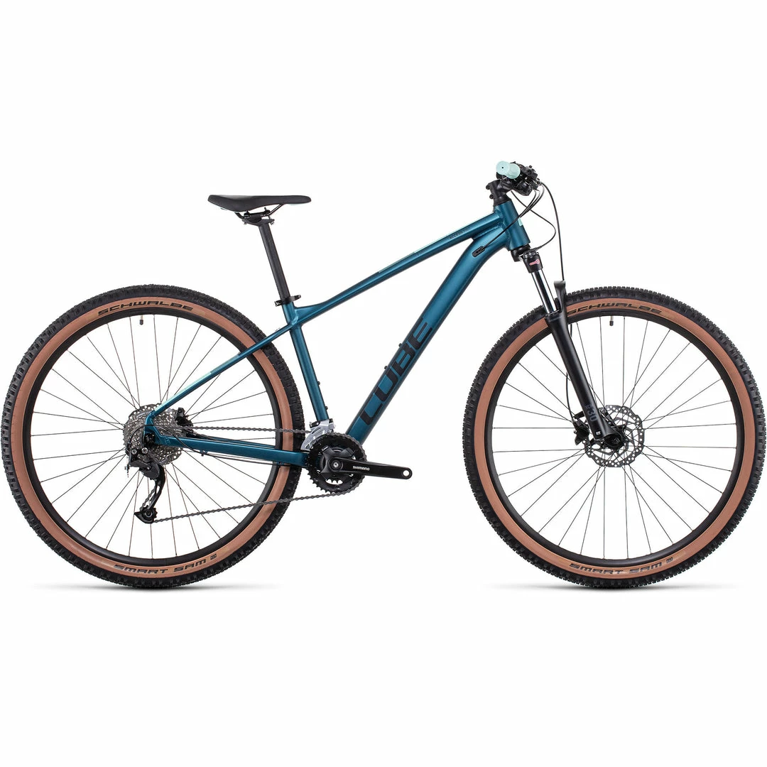 Cube Access WS Pro Women’s Hardtail Mountain Bike Metal Petrol 'n' Mint (2022) 1 Cube Access WS Pro Women’s Hardtail Mountain Bike Metal Petrol 'n' Mint (2022)