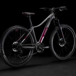 Cube Access Women’s Hardtail Mountain Bike Grey 'n' Berry (2021) Bikes