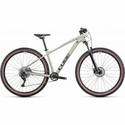 Bikes Cube Aim EX Hardtail Mountain Bike Desert 'n' Black (2022)
