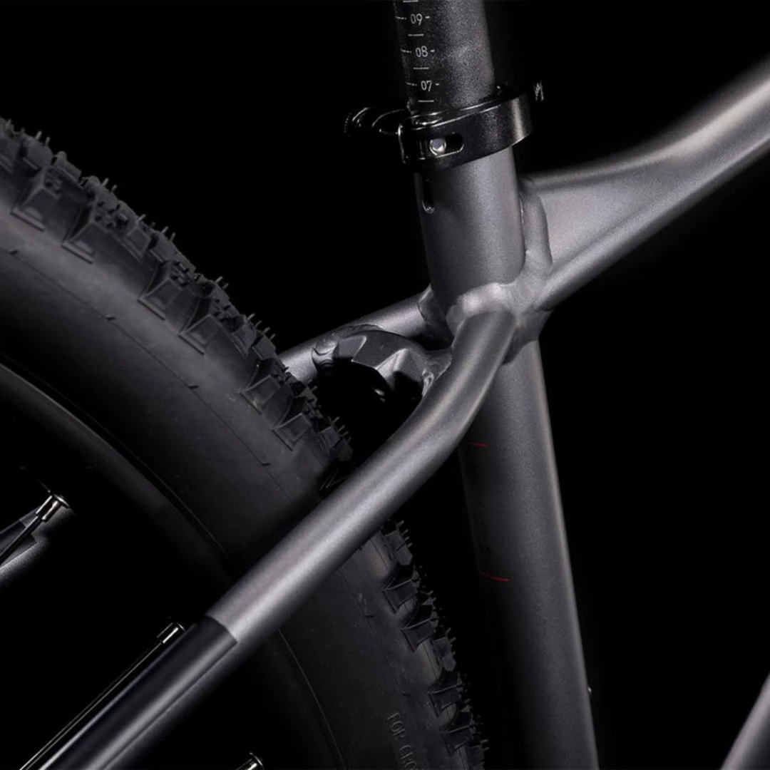 Bikes Cube Aim EX Hardtail Mountain Bike Grey 'n' Red (2022) 4 Bikes Cube Aim EX Hardtail Mountain Bike Grey 'n' Red (2022)