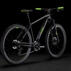 Cube Aim Hardtail Mountain Bike Black &#039;n&#039; Green (2021)