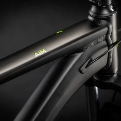 Cube Aim Hardtail Mountain Bike Black 'n' Green (2021)