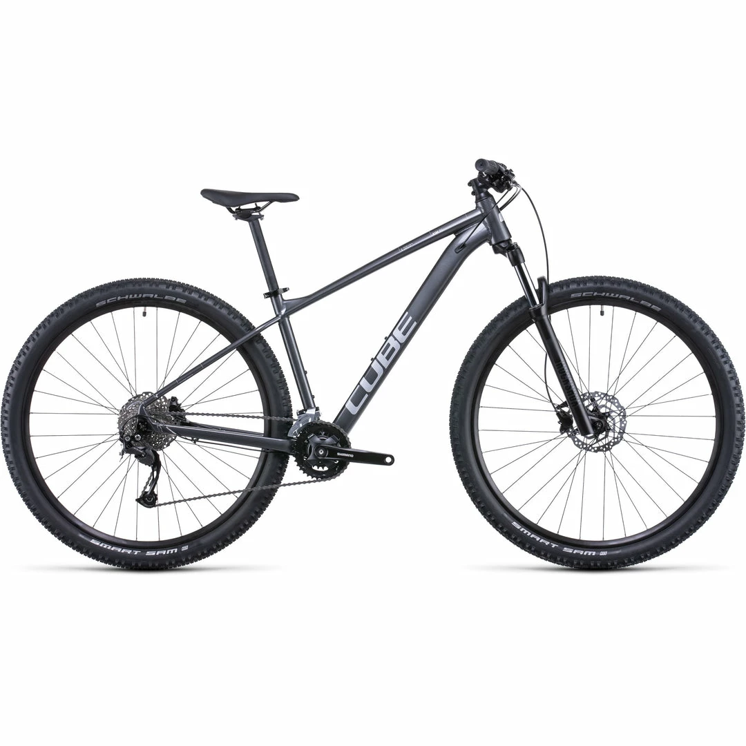 Bikes Cube Aim SL Hardtail Mountain Bike Graphite 'n' Metal (2022) 1 Bikes Cube Aim SL Hardtail Mountain Bike Graphite 'n' Metal (2022)