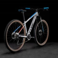 Bikes Cube Aim SL Hardtail Mountain Bike Prismagrey 'n' Blue 'n' Red (2022) 9 Bikes Cube Aim SL Hardtail Mountain Bike Prismagrey 'n' Blue 'n' Red (2022)