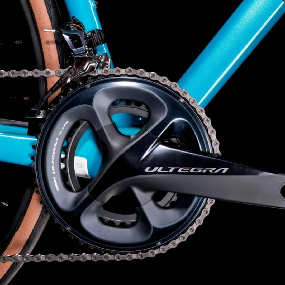 Cube Attain GTC SL Road Race Bike Teal Metal 'n' Carbon (2022) 6 Cube Attain GTC SL Road Race Bike Teal Metal 'n' Carbon (2022)