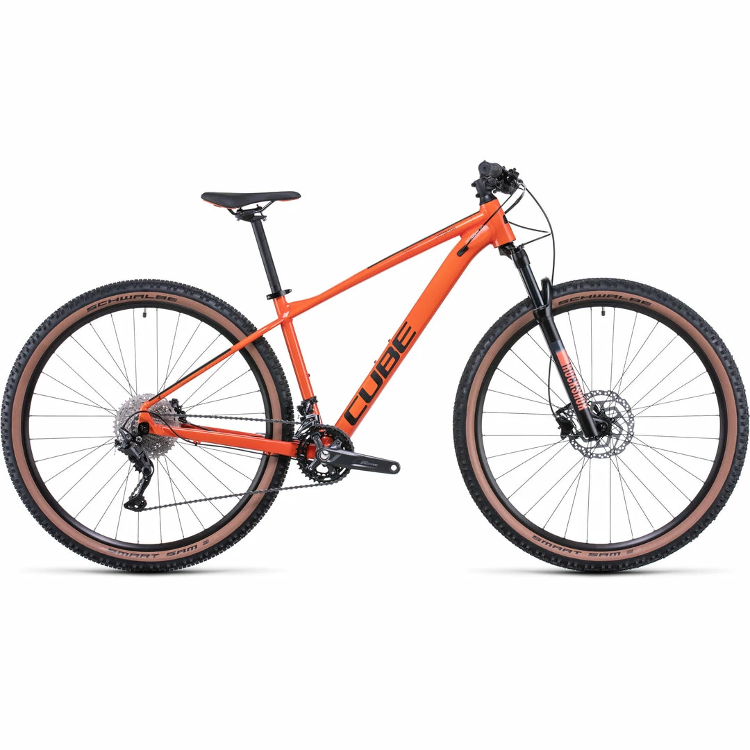 Cube Attention Hardtail Mountain Bike Burnt Orange 'n' Black (2022) 1 Cube Attention Hardtail Mountain Bike Burnt Orange 'n' Black (2022)